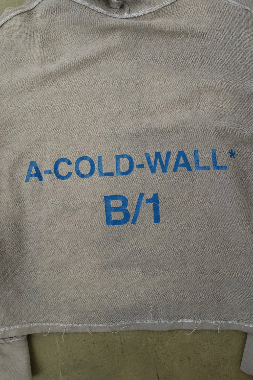 A-COLD-WALL* Cropped Hoodie B/1