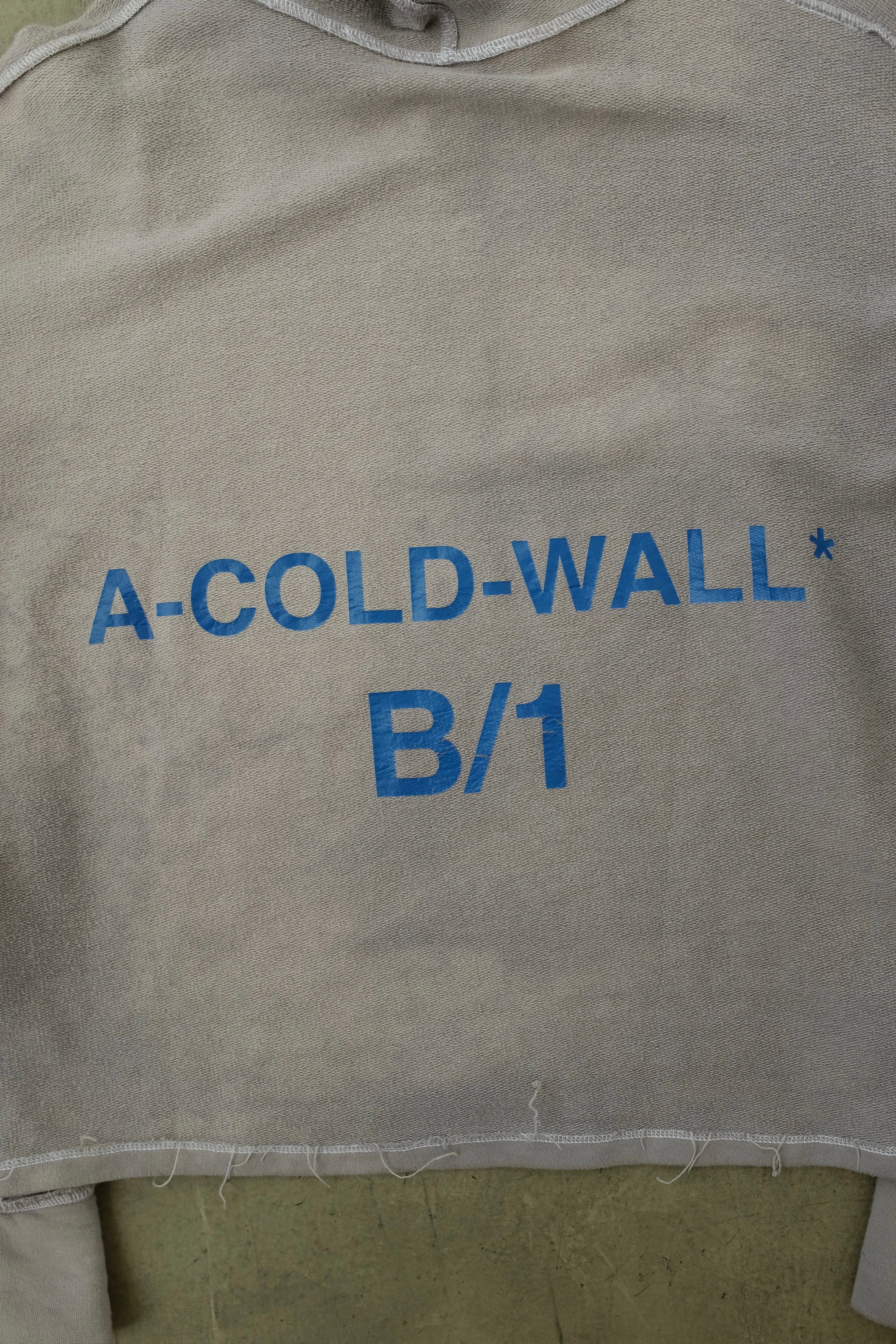 A-COLD-WALL* Cropped Hoodie B/1