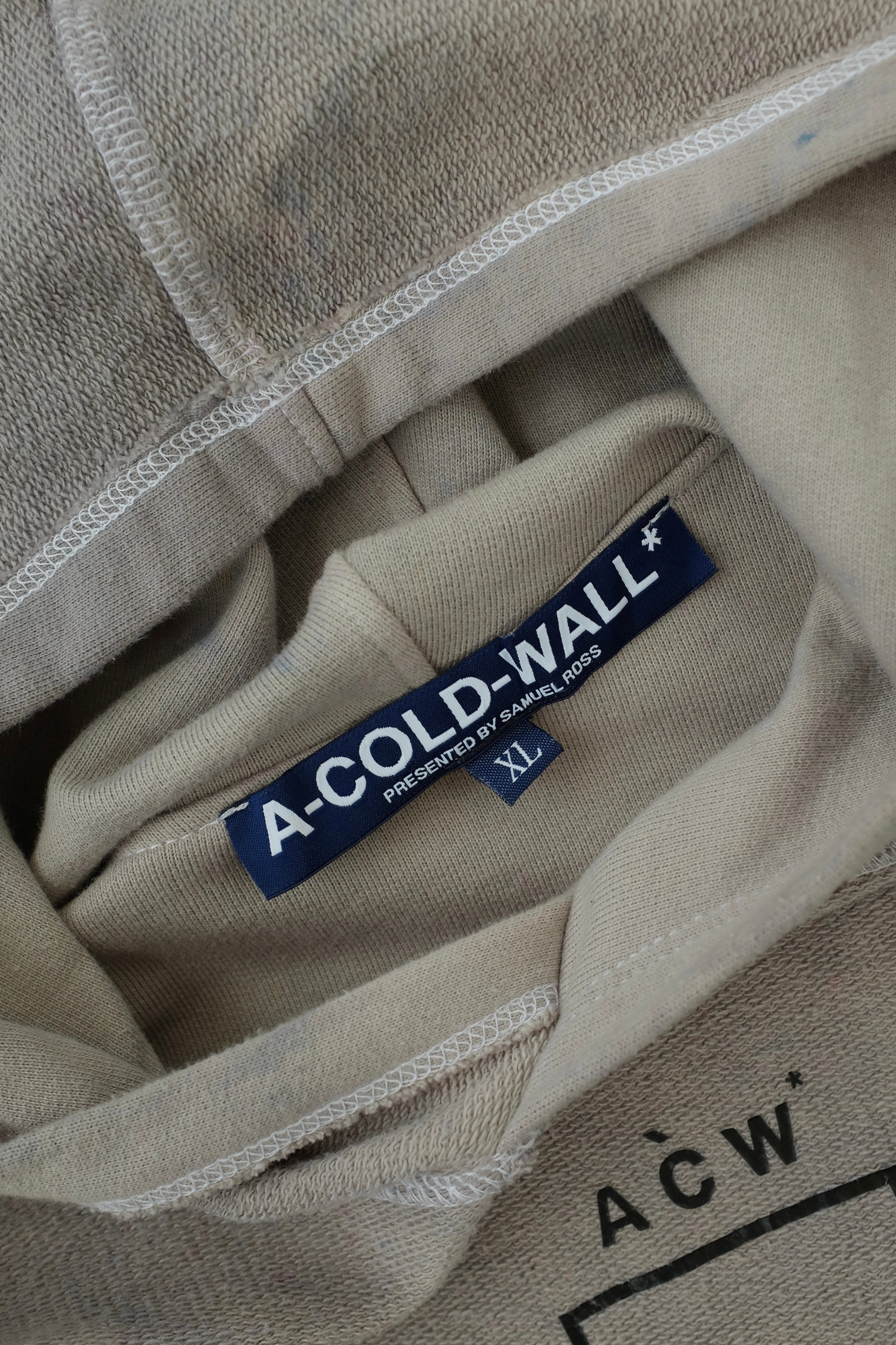 A-COLD-WALL* Cropped Hoodie B/1