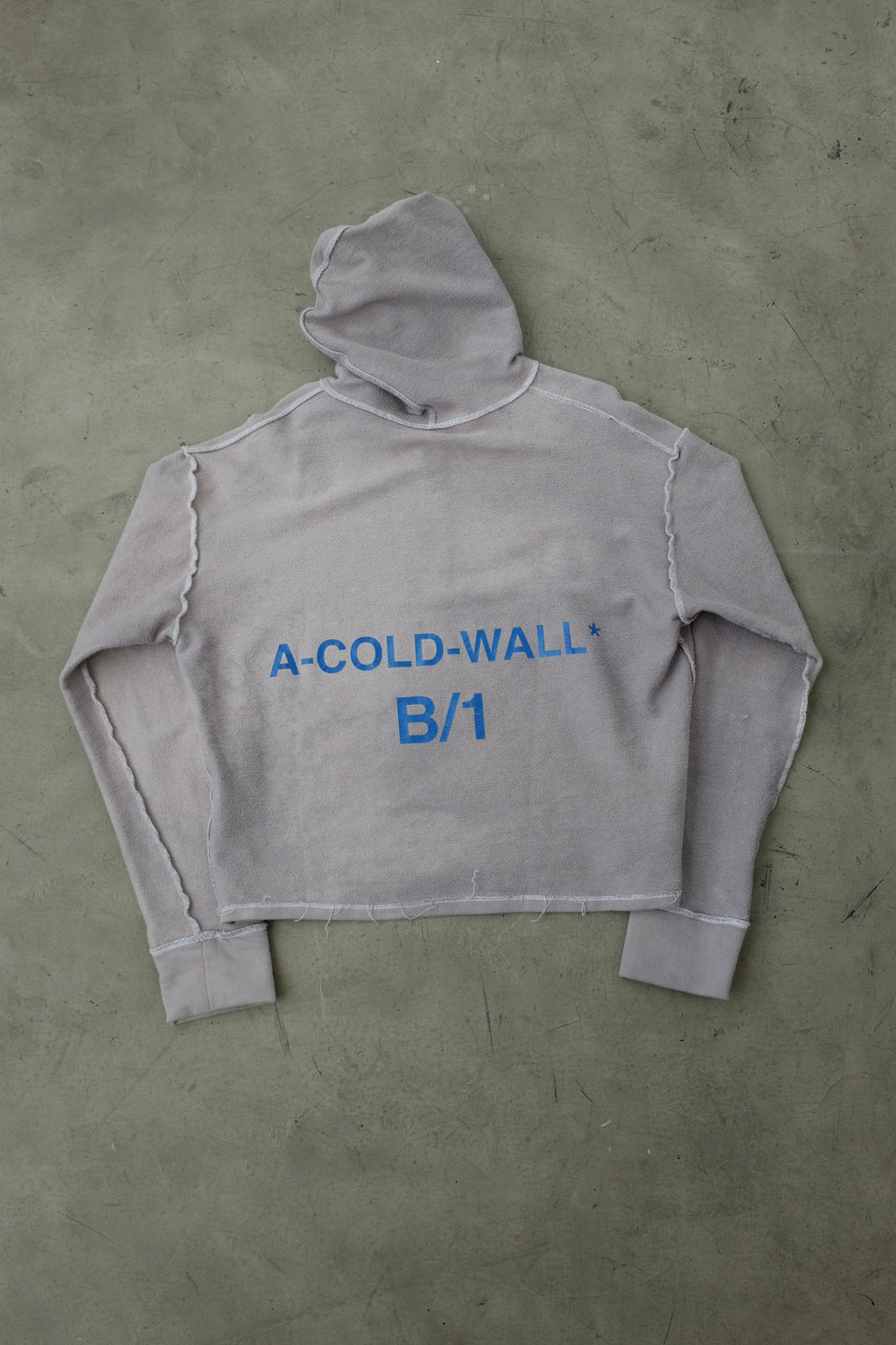 A-COLD-WALL* Cropped Hoodie B/1