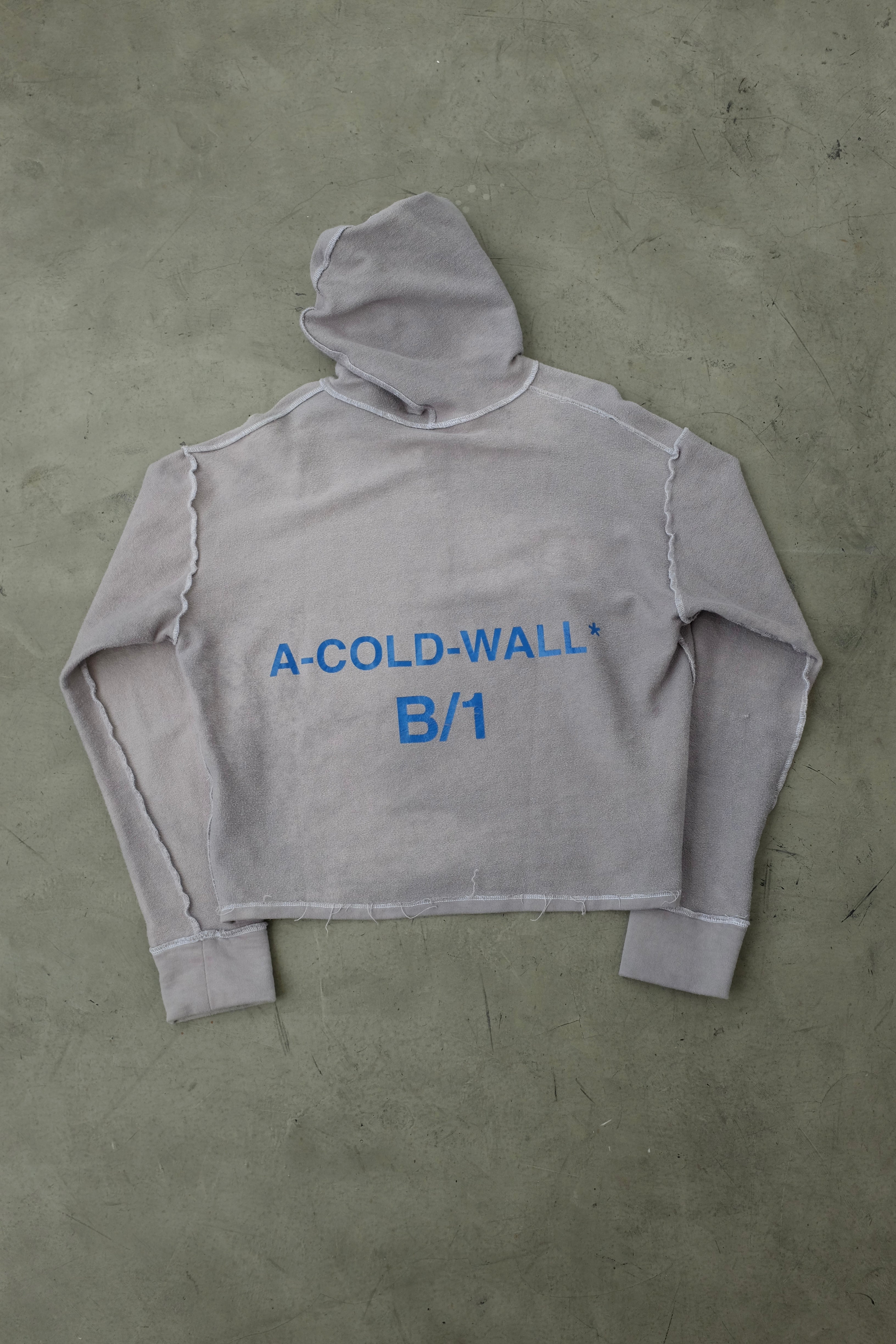 A-COLD-WALL* Cropped Hoodie B/1