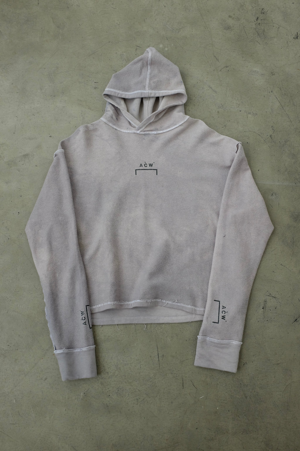 A-COLD-WALL* Cropped Hoodie B/1