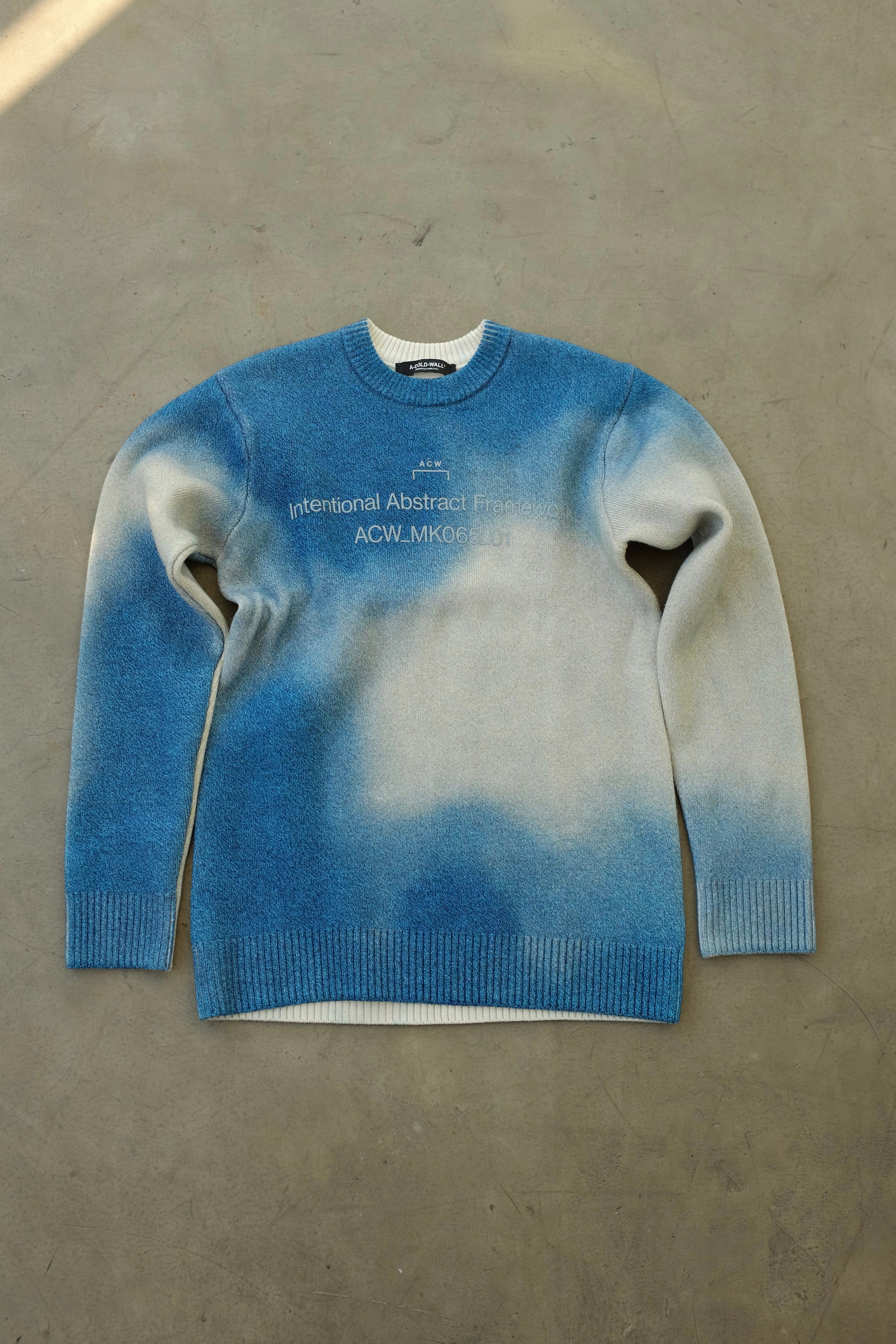 A-COLD-WALL GRADIENT KNIT