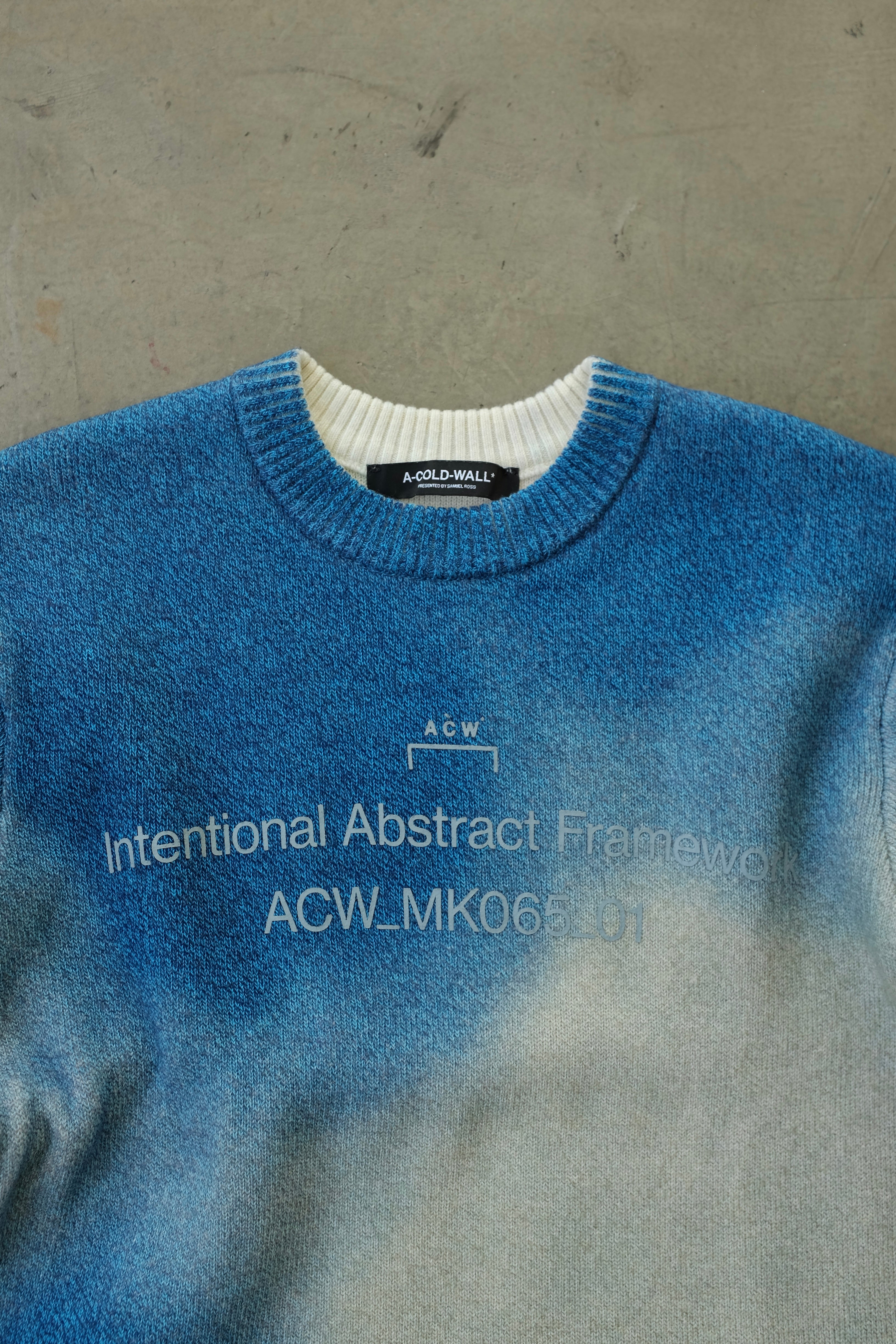 A-COLD-WALL GRADIENT KNIT