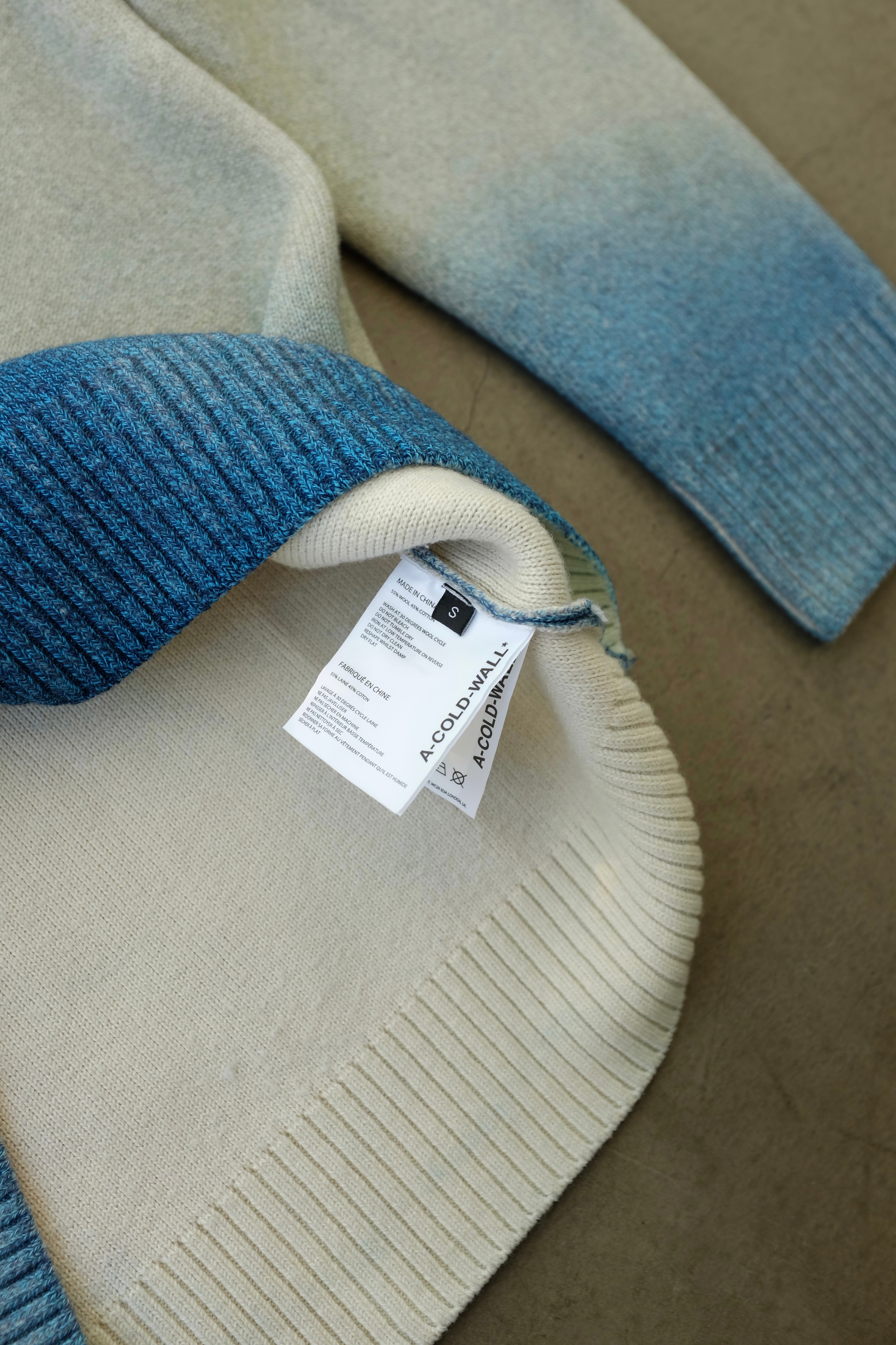 A-COLD-WALL GRADIENT KNIT