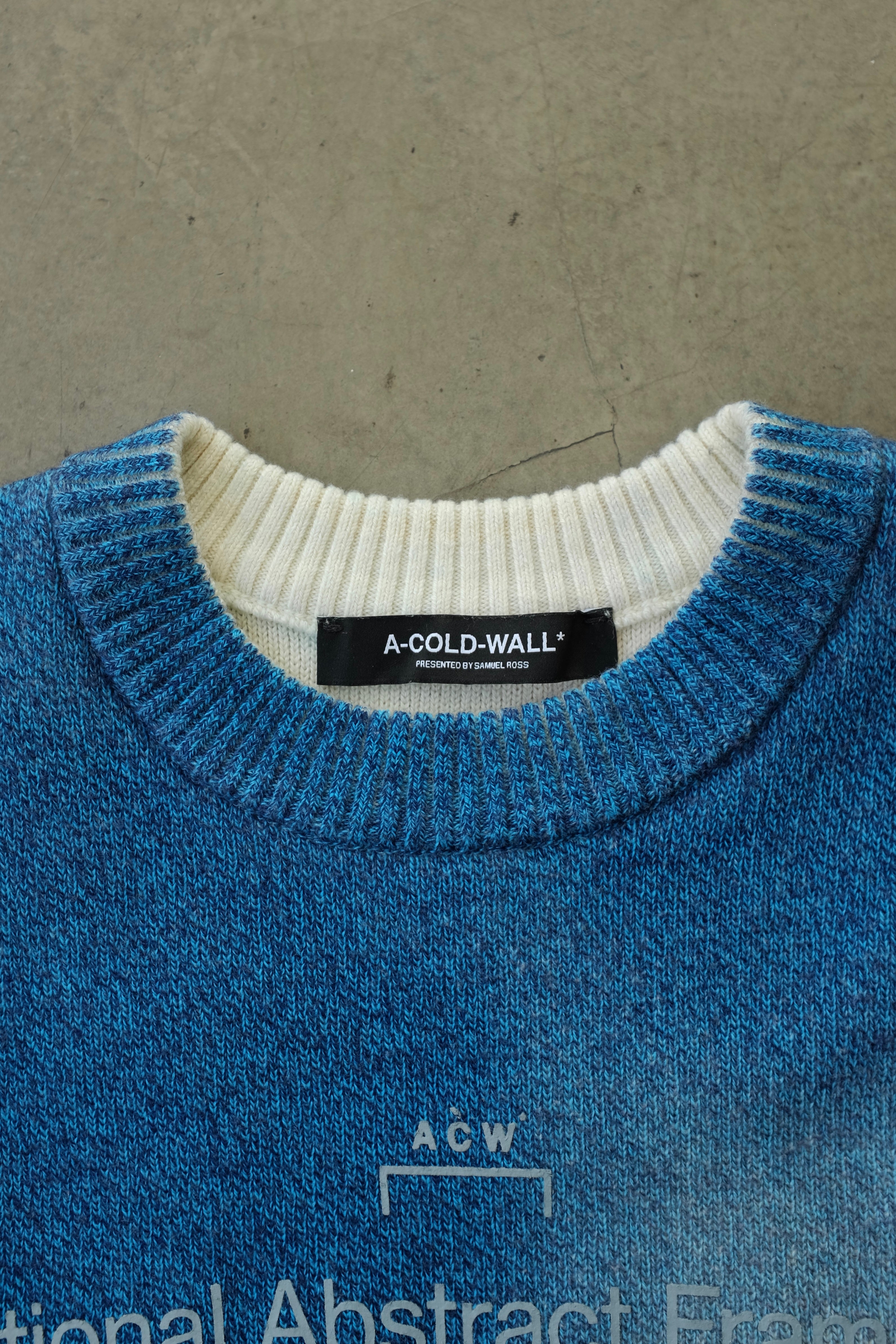 A-COLD-WALL GRADIENT KNIT