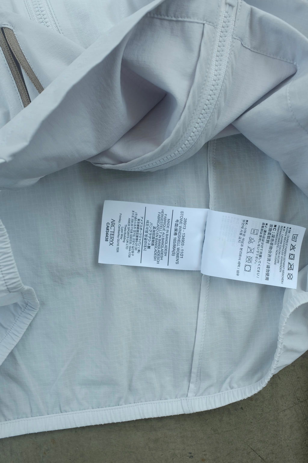 Arcteryx Stowe Windshell